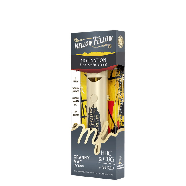 Motivation Blend 2ml Live Resin Disposable Vape - Granny Mac (Hybrid)-gallery-37327725428942