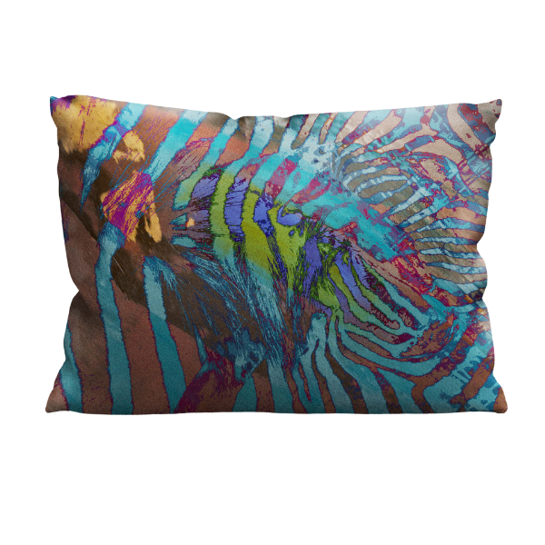 African Paint | Luxe Velvet Pillow-gallery-30599646052465