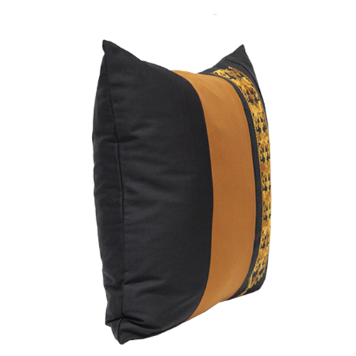 Gold Bedouin Hand Embroidered Pillow-gallery-30072744640625