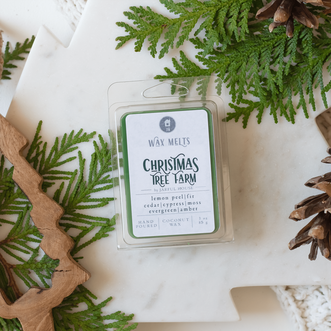 Christmas Tree Farm Scented Wax Melts | Fir +Cedar +Cypress Scent-gallery-29833936044102