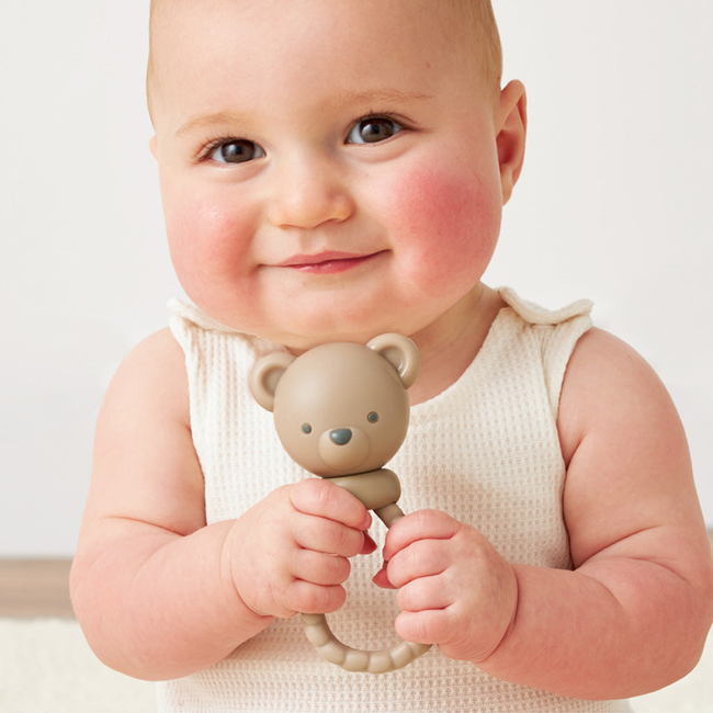 Sweetie Rattle™ Silicone Teether-gallery-37454947451051