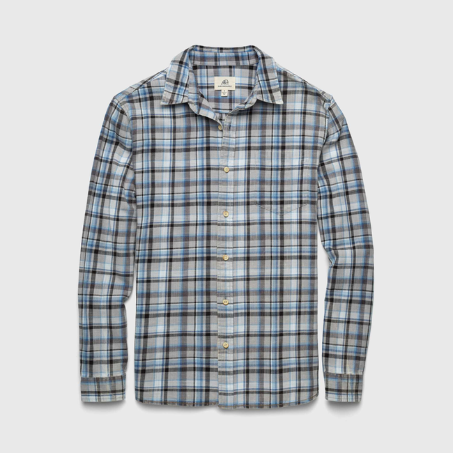 Brian Twill Plaid Shirt - Grey Combo-gallery-42414215987458