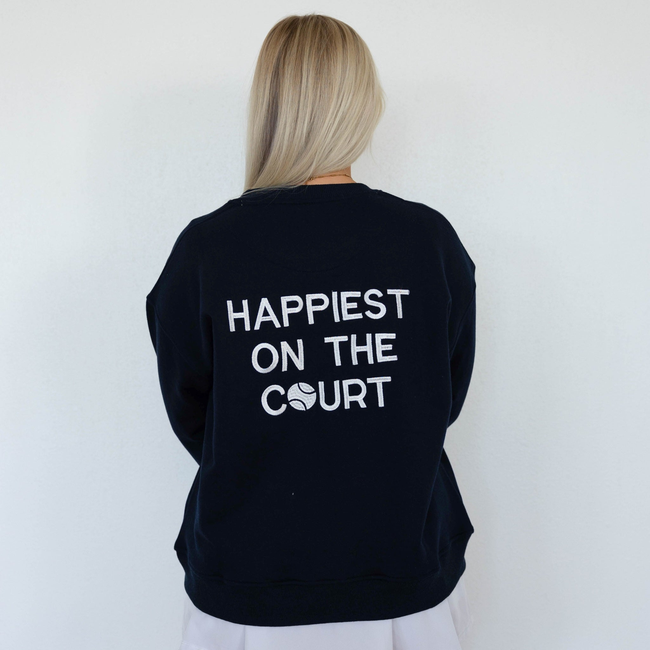 Happiest On The Court™ Tennis Sweatshirt-gallery-39201436434592