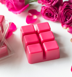 Rose Valley Wax Melts Clamshell Pink - 3 oz.