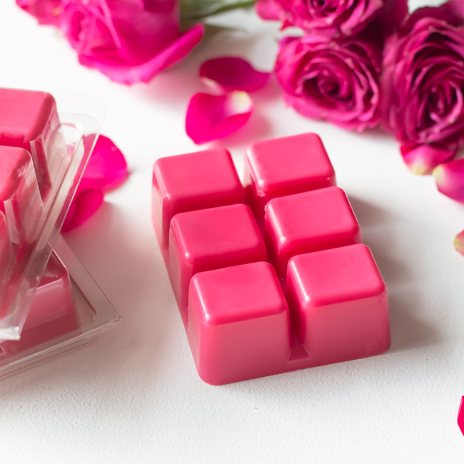 Rose Valley Wax Melts Clamshell Pink - 3 oz.-gallery-28883582615622