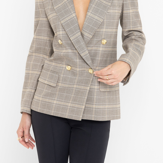 Maverick Plaid Blazer-gallery-44657797431546