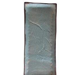 Large Rectangular Tray in Echeveria Teal