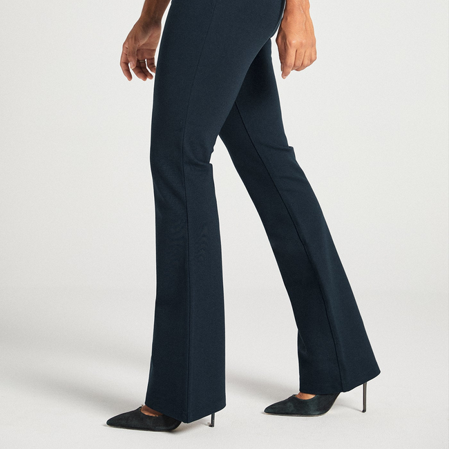 Classic Dress Pant Yoga Pant | Bootcut (Navy)-gallery-41955528409340