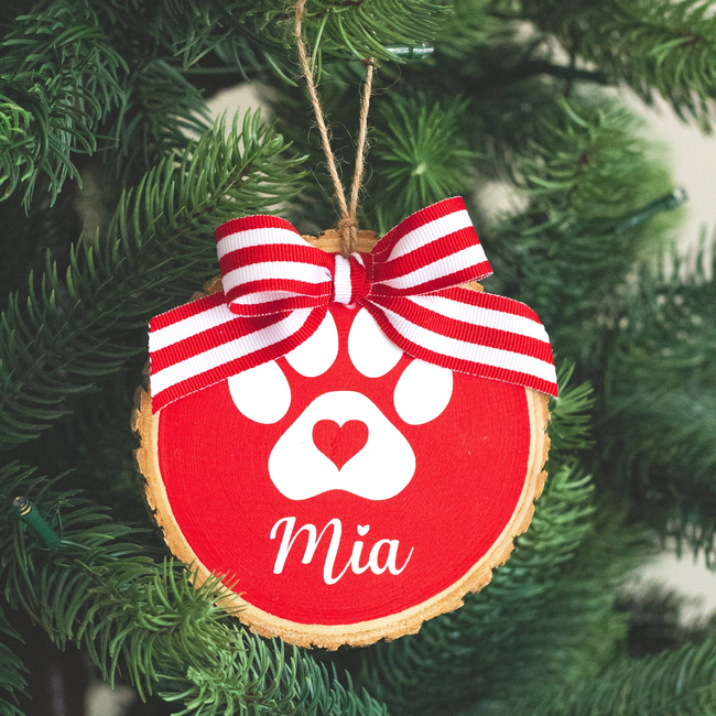Personalized Dog Ornament with Gift Box | Christmas Ornament Gift for Dog Lover-gallery-14638832615494