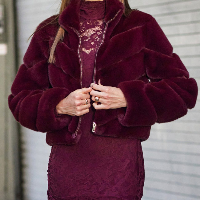 Brianna Faux Fur Jacket-gallery-45067905892602