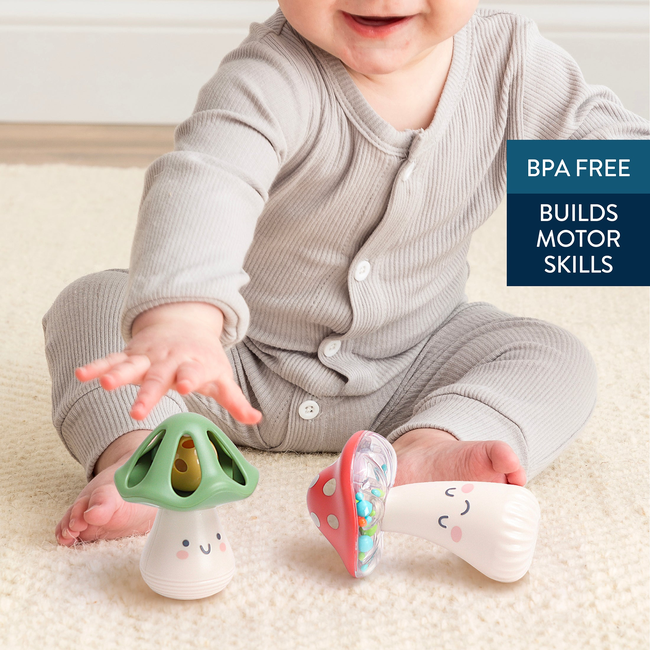 Itzy Mini Maracas™ Musical Rattle Set-gallery-37708527567019