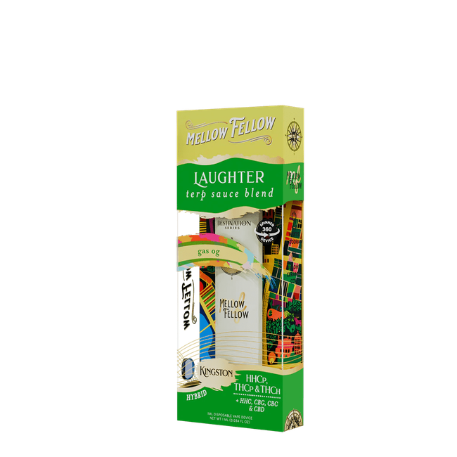 Laughter Blend - Terp Sauce 1ml Disposable Spinner Vape - Gas OG (Hybrid)-gallery-37327604154574