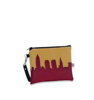 Basketball Arena Skyline Game Day Wristlet