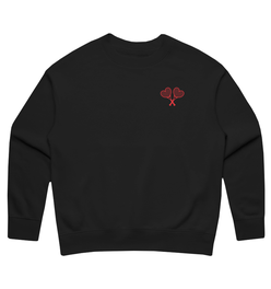 Zoe Women's Relax Crew Black