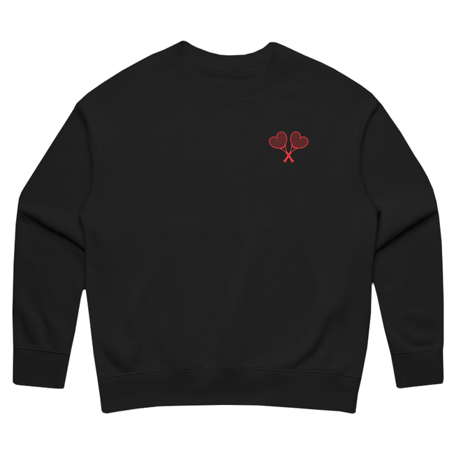 Zoe Women's Relax Crew Black-gallery-67846516965457