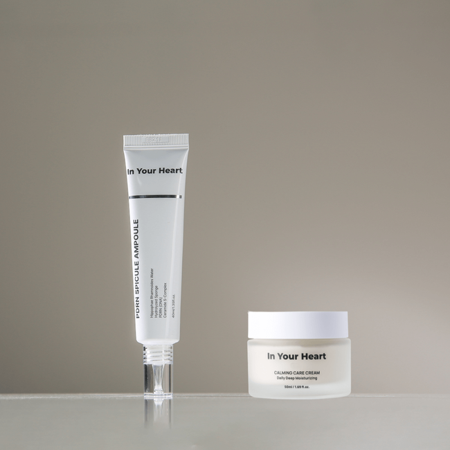 [In Your Heart] PDRN Spicule Ampoule & Calming Care Cream Duo-gallery-60122603651362