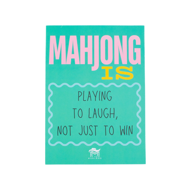 MAHJONG SHUFFLE CARD | Mahjong Is Series | Sized to Store with League Cards-gallery-51702192832823