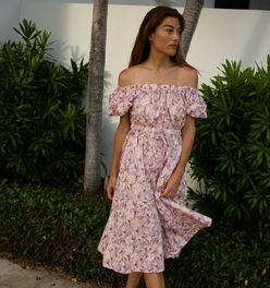Sofi Off Shoulder Dress - Limited Edition Print