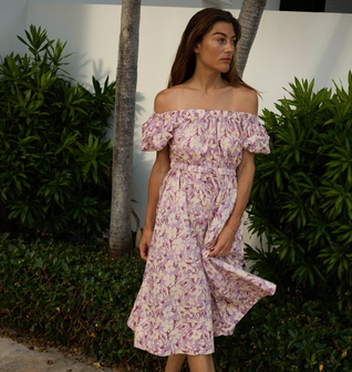 Sofi Off Shoulder Dress - Limited Edition Print