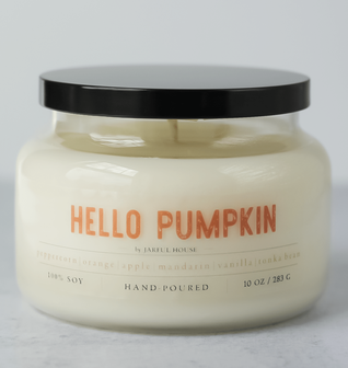 Fall Soy Candle Hello Pumpkin - 10 oz