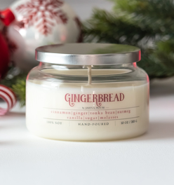 Christmas Candle Gingerbread - 10 oz