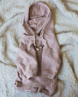 Ziggy Blush Dog Hoodie