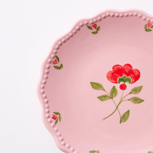 Blossom Pink Side Plate (Set of 2)-gallery-47754953851161