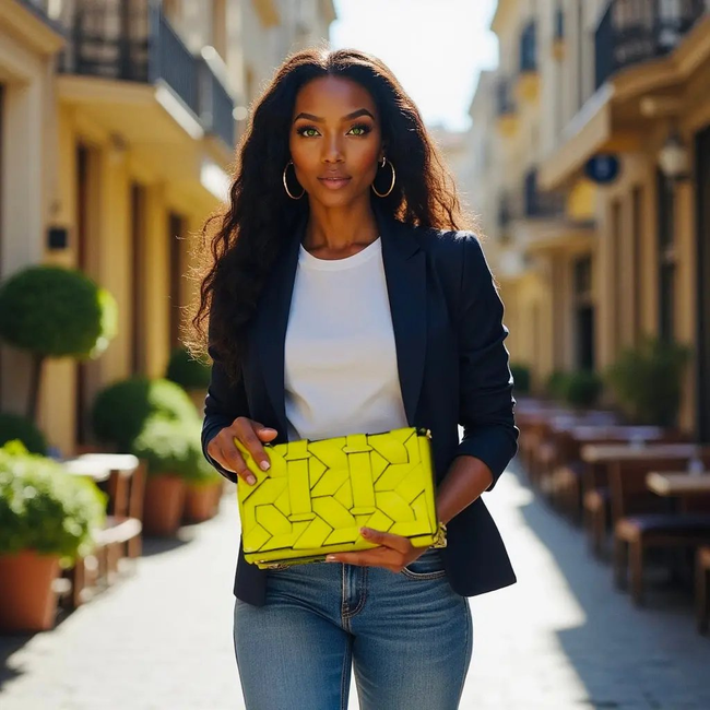 THE ZENOBIA WOVEN CLUTCH-gallery-34973245636653