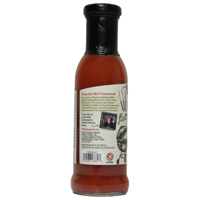 Peaches & Whiskey BBQ Sauce - New Label-gallery-32355130540078