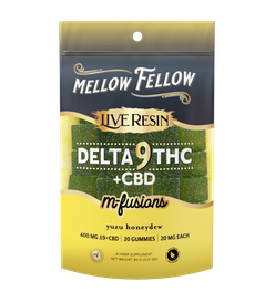 Delta 9 Live Resin Edibles 400mg - Yuzu Honeydew