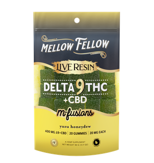 Delta 9 Live Resin Edibles 400mg - Yuzu Honeydew