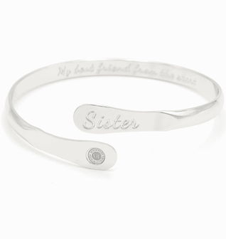 Sister Bracelets,  Engraved Bracelets My best friend from the start