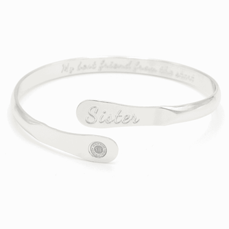 Sister Bracelets, Engraved Bracelets My best friend from the start