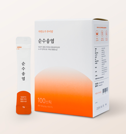 [Wooidang] Pure Refined Salt Stick (5g x 100 Sticks)