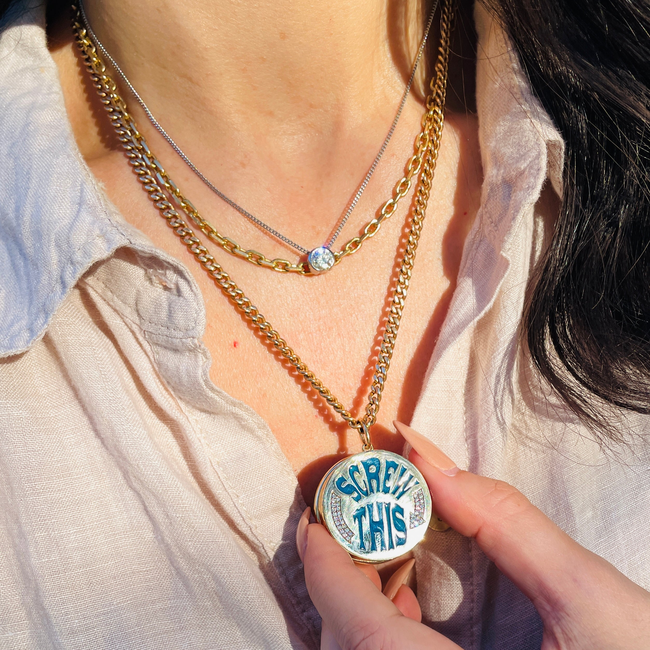 3GOG Original Screw This Pendant-gallery-56297610543419