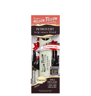 Introvert Blend - Terp Sauce 2ml Disposable Vape - Ice Cream Cake (Indica)