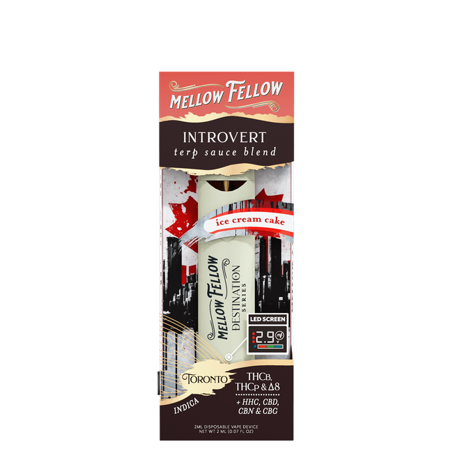 Introvert Blend - Terp Sauce 2ml Disposable Vape - Ice Cream Cake (Indica)-gallery-36989962649806