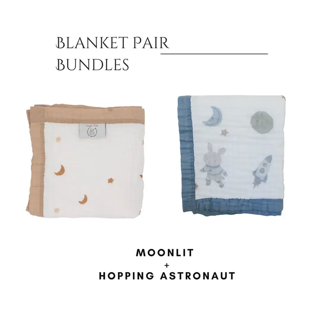 Moonlit + Hopping Astronaut Blanket Bundle-gallery-47169407254761