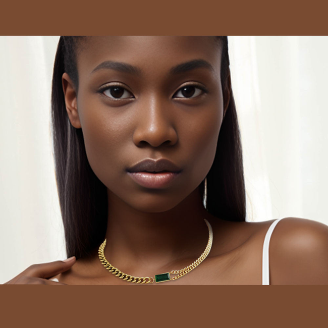 Chloe Gold Necklace-gallery-42474109993210