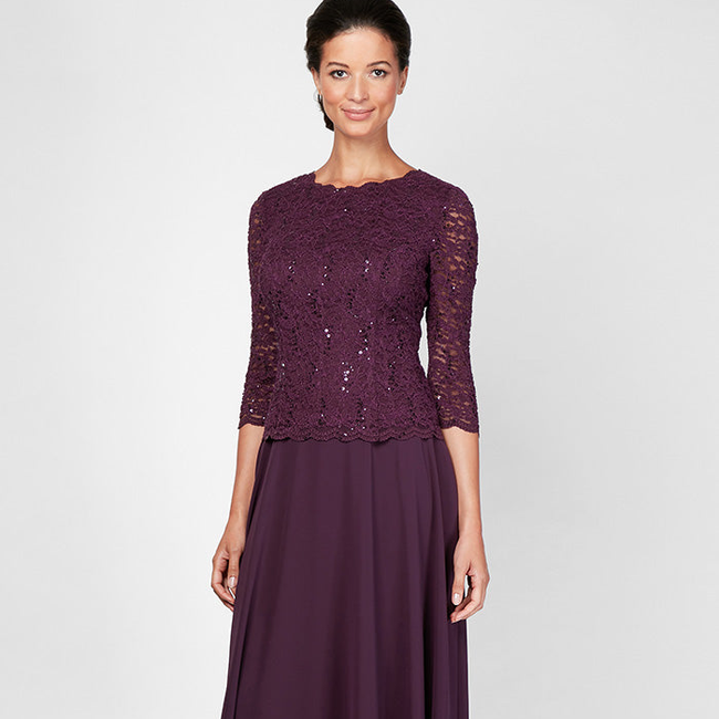 Bella Sequin Lace Dress-gallery-42506148643072