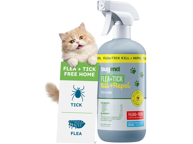 BugMD Introduces Pet Safe Flea Spray for Cats & Home, a Plant-Powered Solution for Flea and Tick Protection