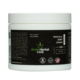 GHC Muscle and Joint CBD Cream