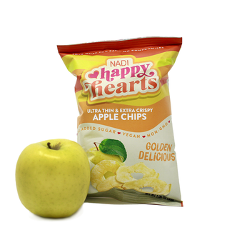 NADI Happy Heart Apple Chips - GOLDEN DELICIOUS