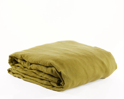 Organic European Linen Fitted Sheets