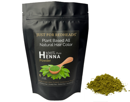 All Natural Henna Hair Color for Redheads