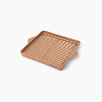 Ceramic Grill Pan - Cinnamon