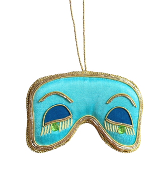 Holly Golightly Sleep Mask Ornament