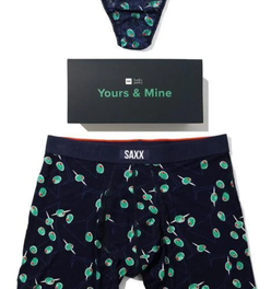 Holiday Exclusive: HIM & HERS Signature Lace Thong & Boxer Brief