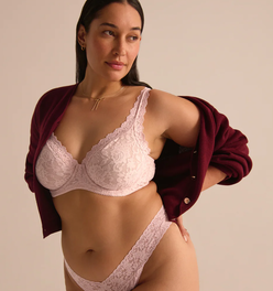 Best Seller: Signature Lace Unlined Underwire Bra