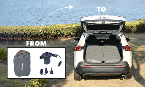 D-Hive Unbeatable Durability SUV Air Mattress